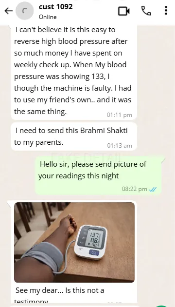 Brahmi Shakti Customer Testimonial 3